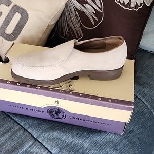 Womens Hush Puppies Suede Loafer Size 8.5